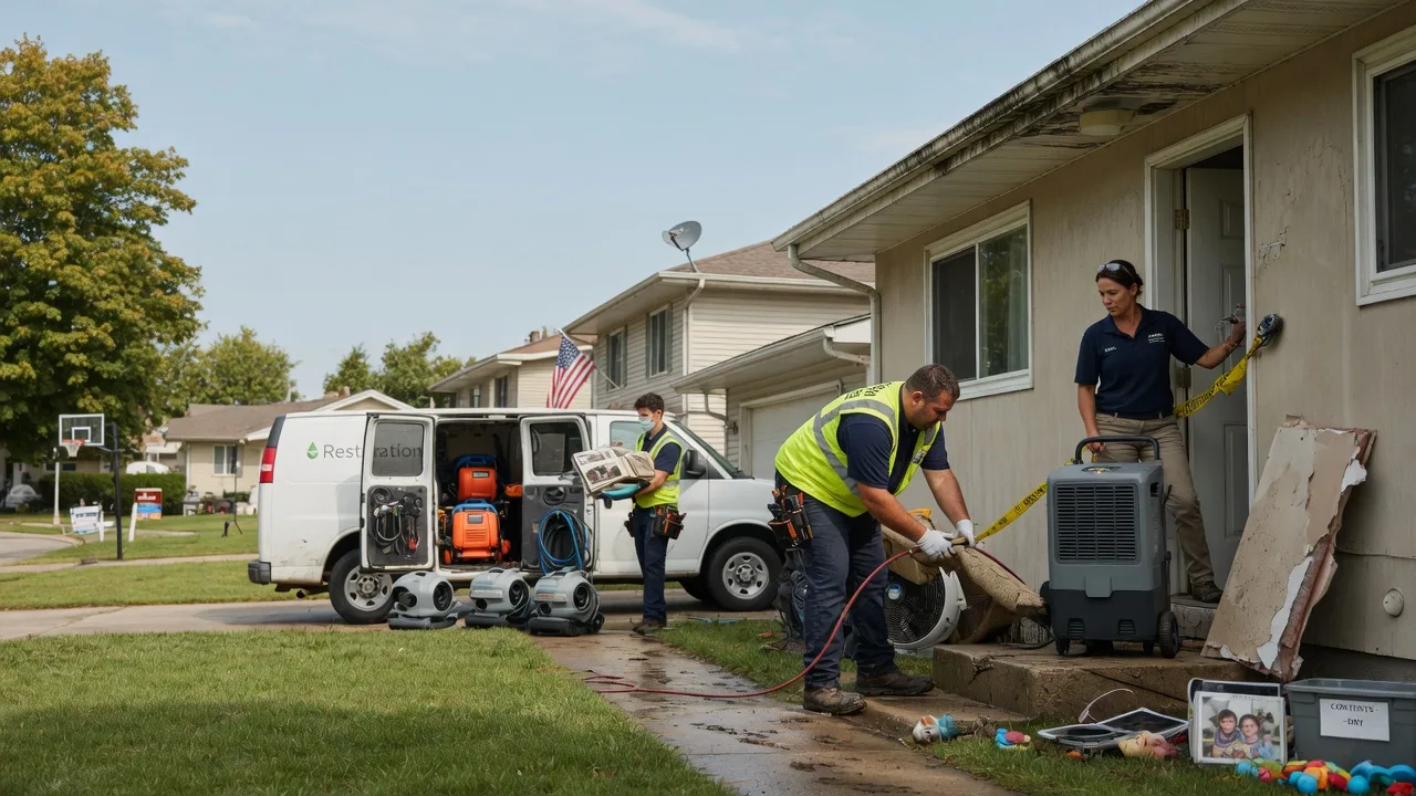 Water Damage Restoration in New Florence, PA near me